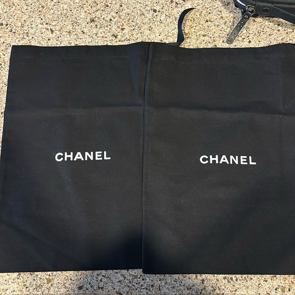 Chanel shoe dust bags